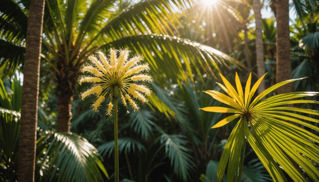 pollen de palmier et fertilité