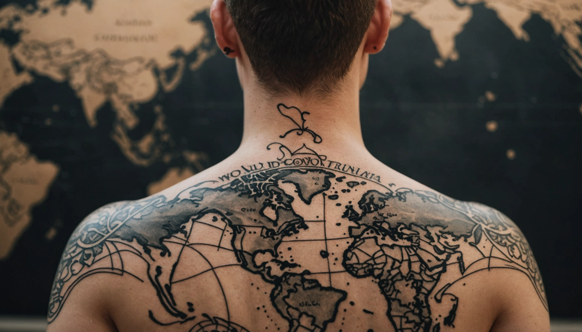 Tatouage carte du monde : tendance et précautions