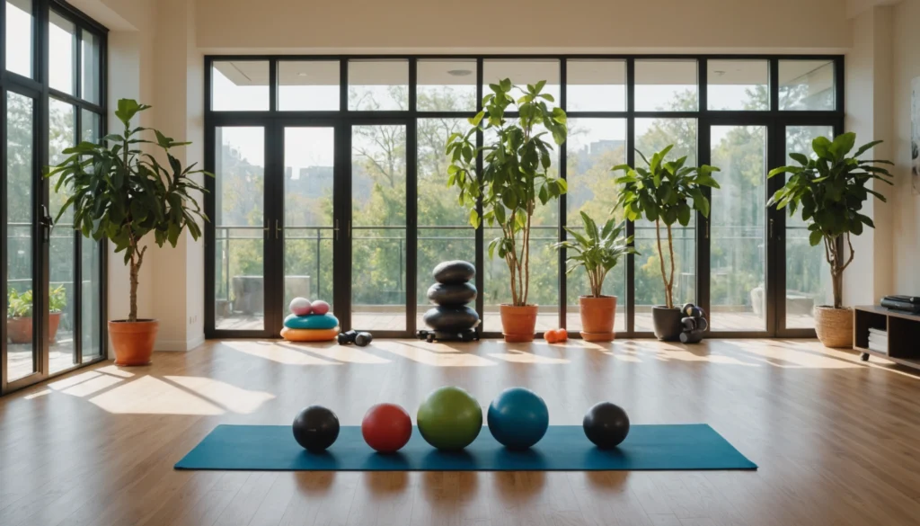 matériel de sport à la maison