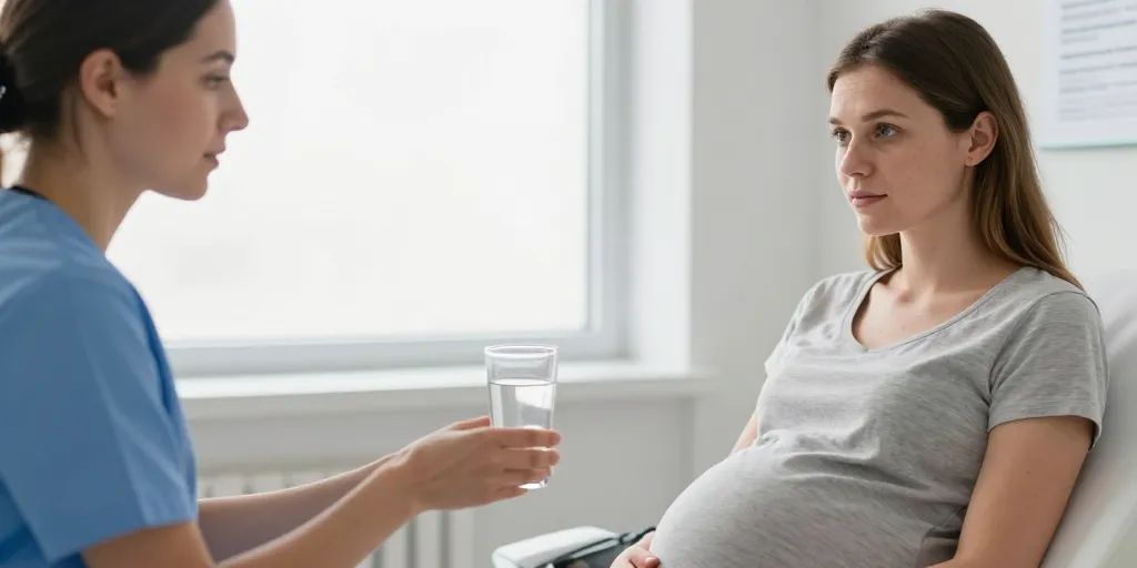 peut on boire de l'eau avant test diabete gestationnel